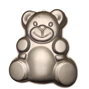 Wilton Metal Teddy Bear 1982‎ Cake Pan Baking Mold 2105 776